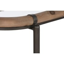 Meuble d'Entrée Home ESPRIT Noir 131 x 36 x 81 cm