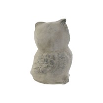 Deko-Figur Home ESPRIT Grau Eule Antiker Finish 10 x 9 x 14 cm (3 Stück)