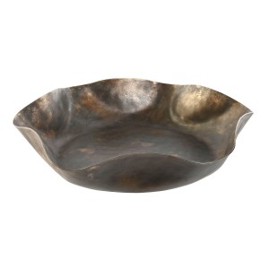 Tischdekoration DKD Home Decor Bronze Gold Aluminium 47 x 47 x 7 cm