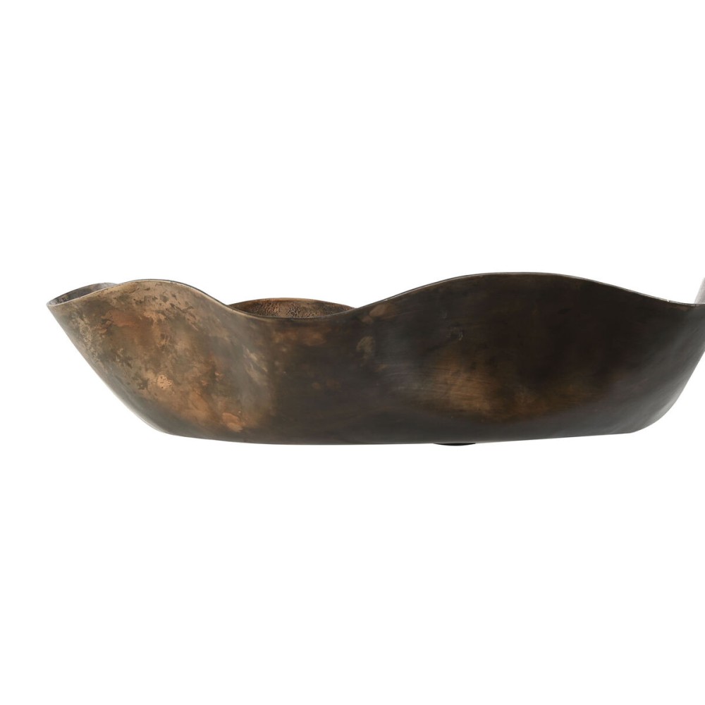 Tischdekoration DKD Home Decor Bronze Gold Aluminium 47 x 47 x 7 cm