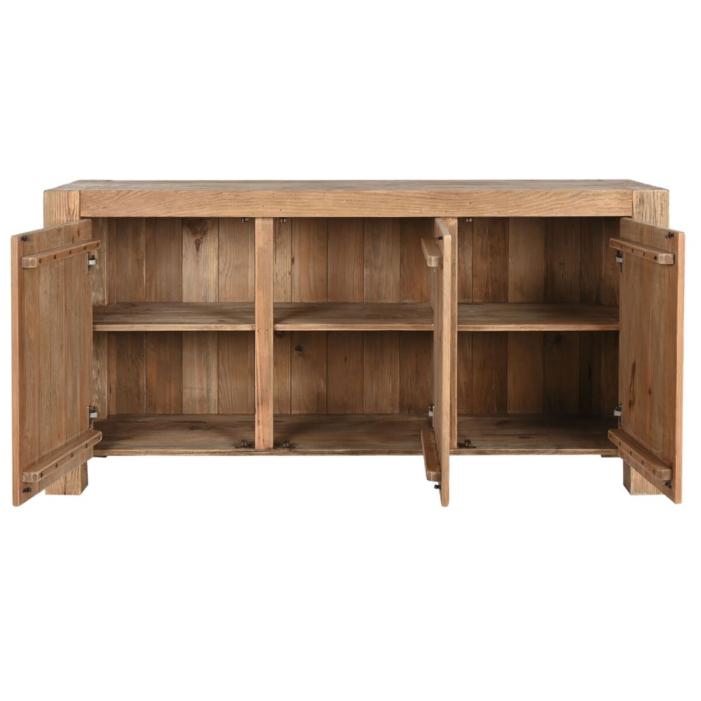 Anrichte Home ESPRIT Braun natürlich Kiefer Recyceltes Holz 168 x 51 x 85 cm