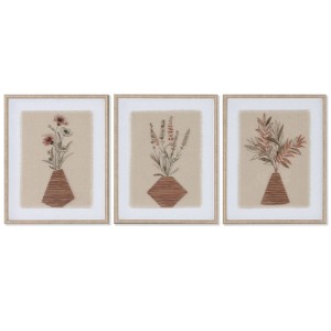 Cadre Home ESPRIT Verre polystyrène 42,5 x 3 x 52,5 cm 42,5 x 3 x 52 cm