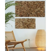 Wanddekoration Home ESPRIT natürlich Mediterraner 120 x 10 x 60 cm