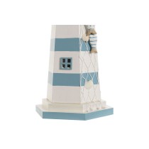 Leuchtende Dekoration Home ESPRIT Holz Matrose Leuchtturm 14 x 14 x 40 cm (2 Stück)