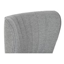 Fauteuil DKD Home Decor Gris Métal 55 x 64 x 72,5 cm