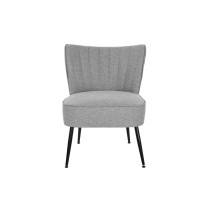 Sessel DKD Home Decor Grau Metall 55 x 64 x 72,5 cm