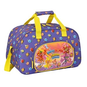 Sac de sport SuperThings Guardians of Kazoom Jaune Violet 40 x 24 x 23 cm