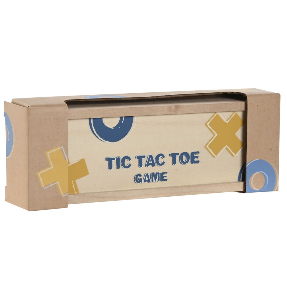 Jeu Trois à la Suite Home ESPRIT Tic Tac Toe 18 x 6 x 3 cm