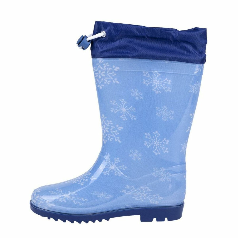 Kinder Gummistiefel Frozen Blau