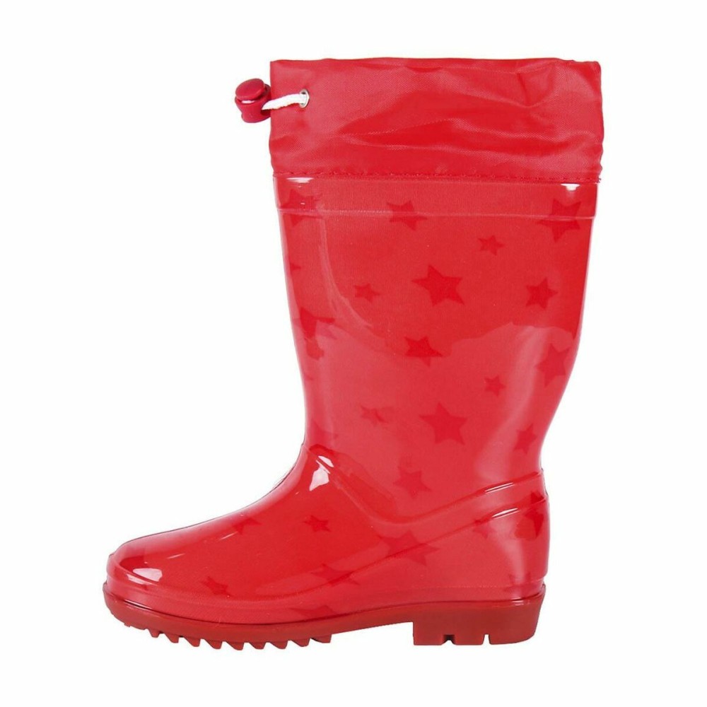 Bottes en Caoutchouc pour Enfants Minnie Mouse Rouge