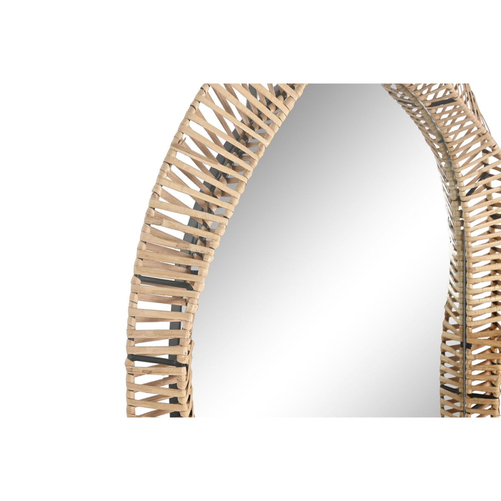 Wall mirror Home ESPRIT Natural Tropical 61,5 x 7 x 117 cm
