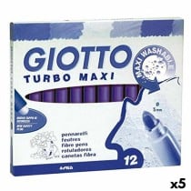 Marker-Set Giotto Turbo Maxi Violett (5 Stück)