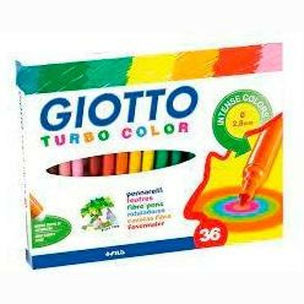 Marker-Set Giotto Turbo Color Bunt (5 Stück)