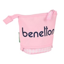 Trousse Gobelet Benetton Vichy Rose (8 x 19 x 6 cm)