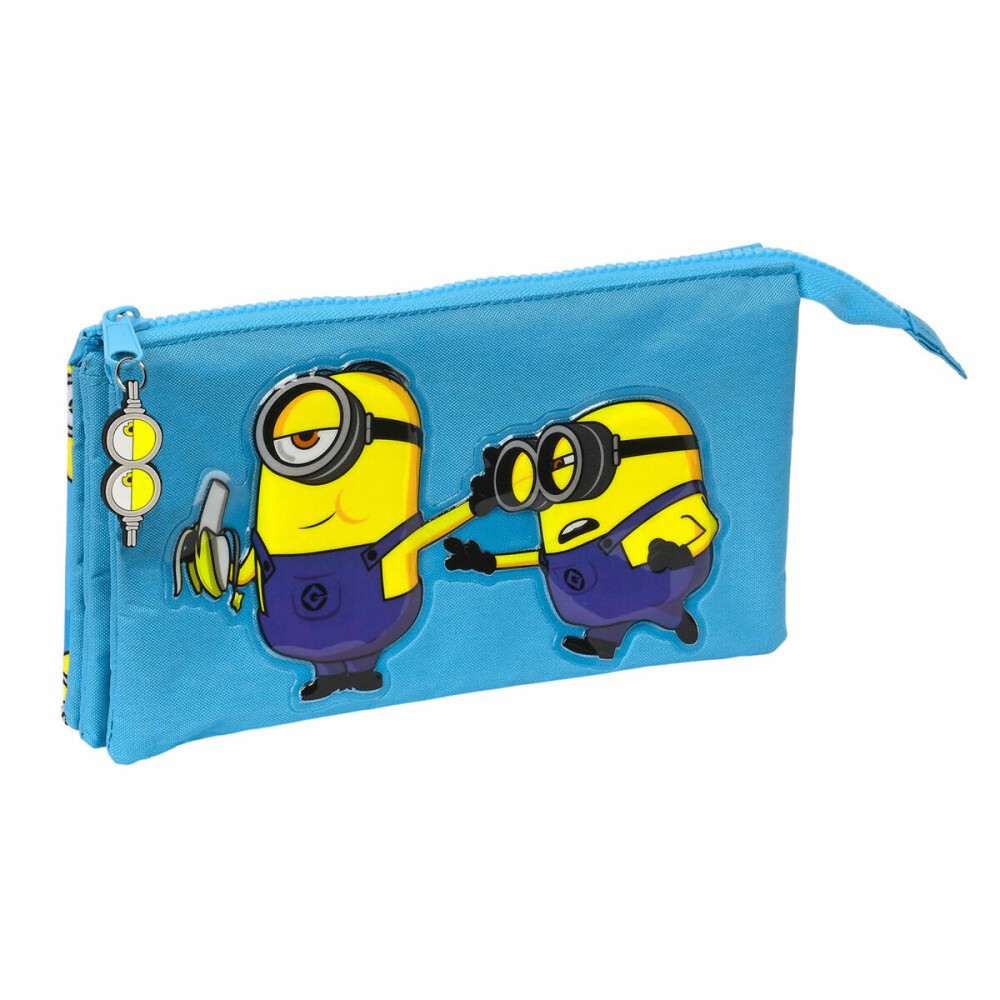 Triple Carry-all Minions Minionstatic Blue (22 x 12 x 3 cm)