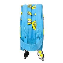 Zweifaches Mehrzweck-Etui Minions Minionstatic Blau (21 x 8 x 6 cm)