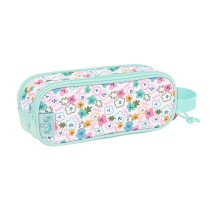 Zweifaches Mehrzweck-Etui Peppa Pig Cosy corner Hellblau (21 x 8 x 6 cm)