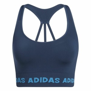 Sports Bra Adidas Aeroknit Blue