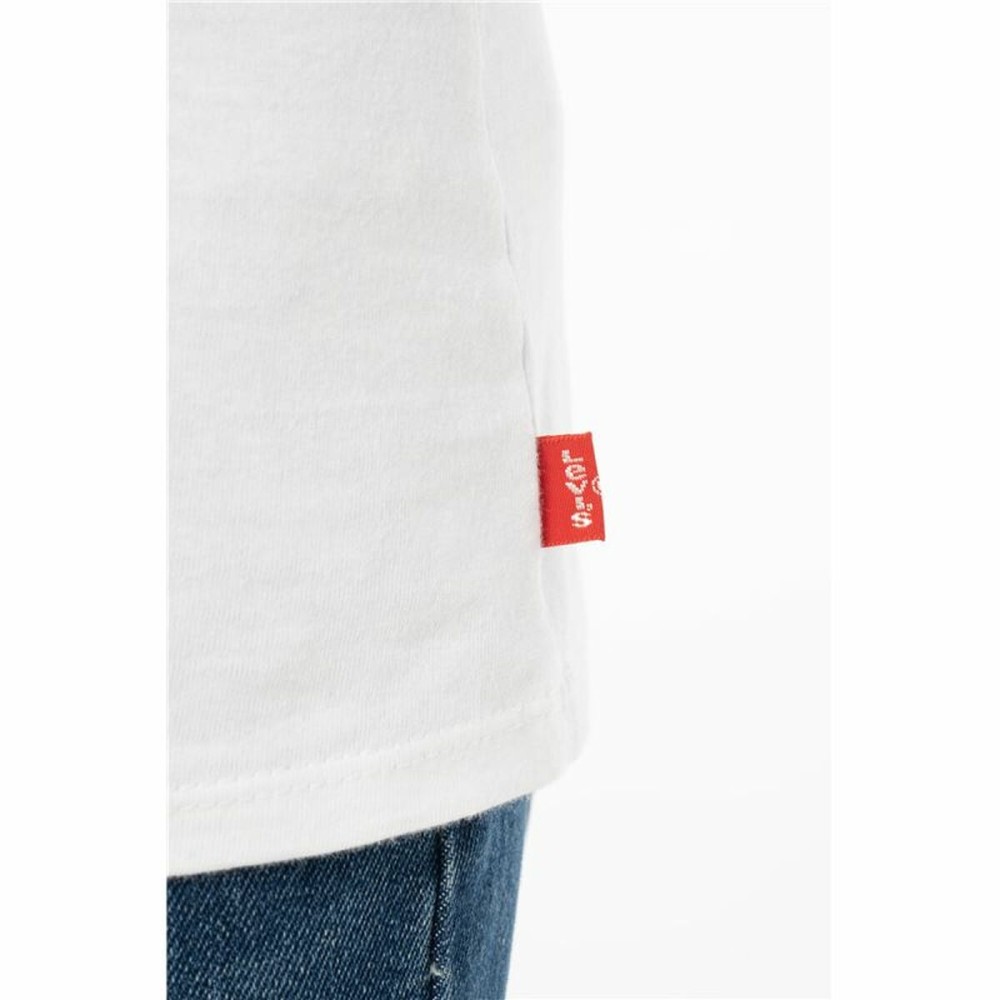 T-shirt à manches courtes enfant Levi's Sportswea Blanc