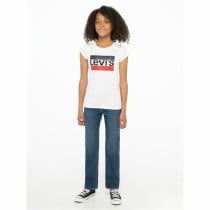 Children’s Short Sleeve T-Shirt Levi's Sportswea White