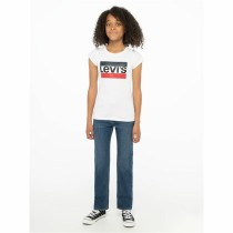 Jungen Kurzarm-T-Shirt Levi's Sportswea Weiß