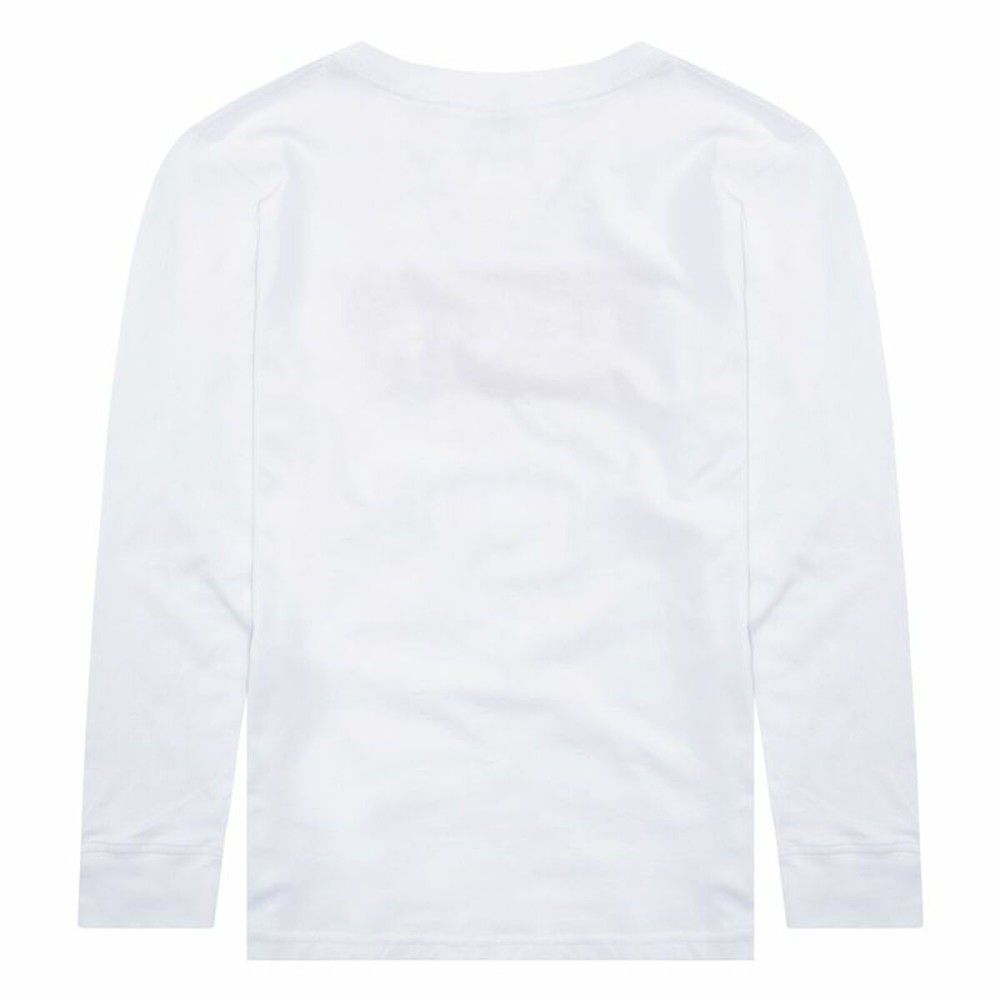 T-shirt à Manches Longues Enfant Levi's Batwing Blanc