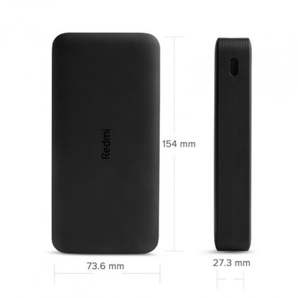 Powerbank Xiaomi Redmi Fast Charge 18W Black 20000 mAh
