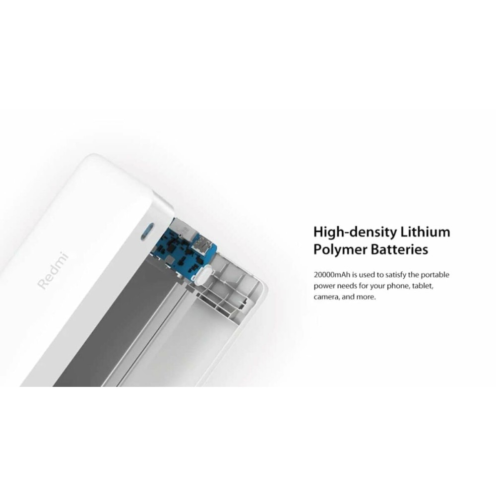 Powerbank Xiaomi Redmi Fast Charge 18W Black 20000 mAh