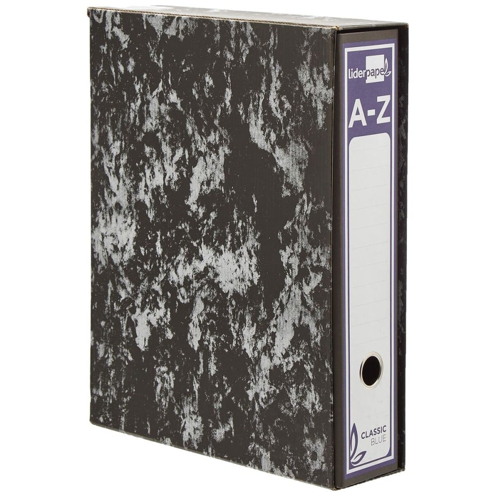 Reliure à anneaux Liderpapel AZ50 Gris A4