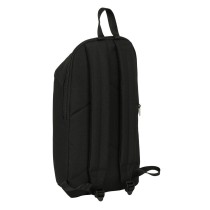 Child bag Safta Surf Mini Black (22 x 39 x 10 cm)