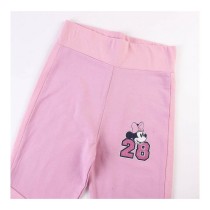 Leggings de Sport pour Enfants Minnie Mouse Rose