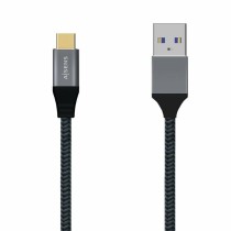 USB A zu USB-C-Kabel Aisens A107-0633 2 m Grau (1 Stück)