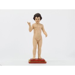 Decorative Figure Romimex Natural Resin Children 15 x 40 x 12 cm