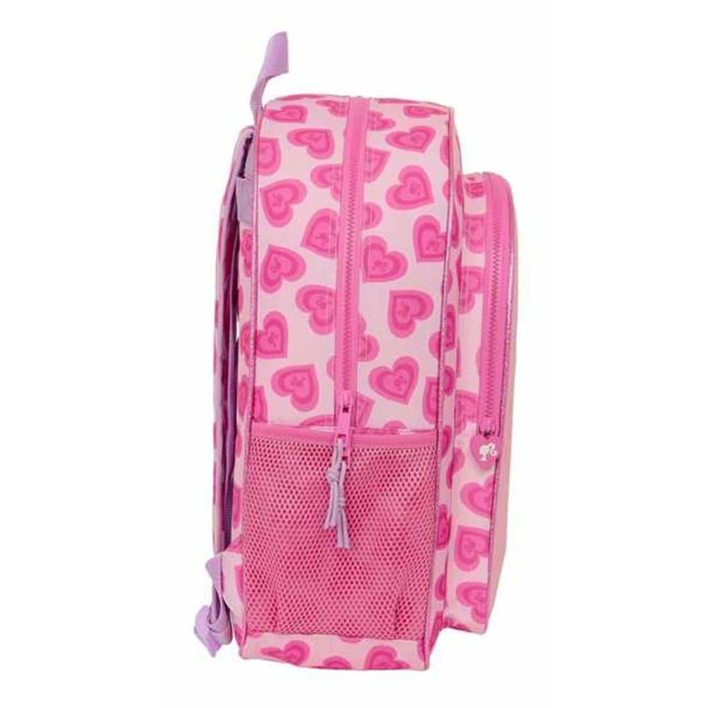 Cartable Barbie Rose 33 x 42 x 14 cm