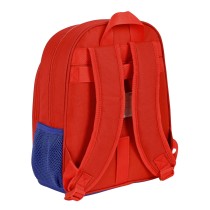 Cartable Atlético Madrid Rouge Blue marine 27 x 33 x 10 cm