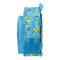 Cartable Minions Minionstatic Bleu 26 x 34 x 11 cm