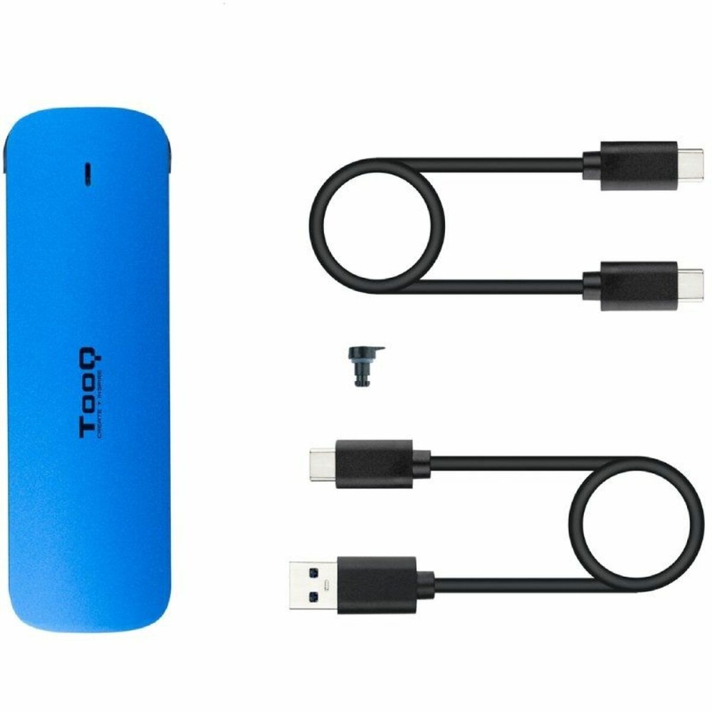 Externe Box TooQ TQE-2201BL Blau