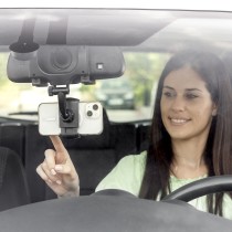 Smartphone Holder for Rearview Mirror Stropp InnovaGoods