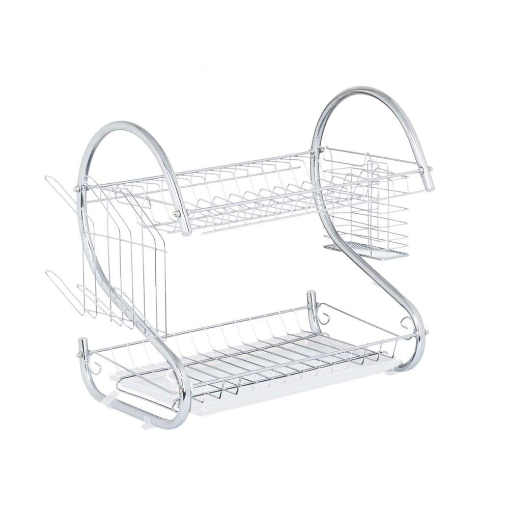Abtropfsieb für die Spüle Kinvara W3816-1050 Weiß 45,5 x 24,5 x 37,5 cm