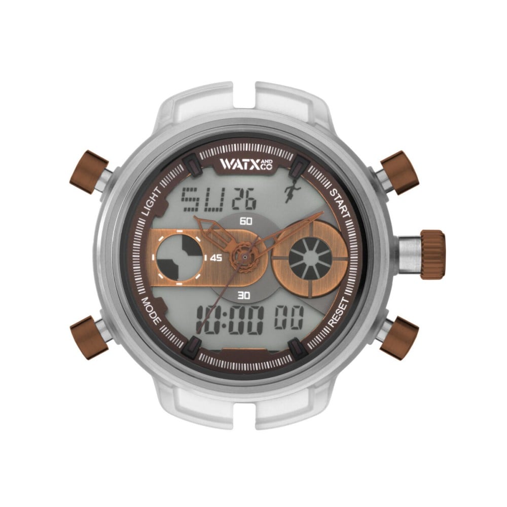 Unisex-Uhr Watx & Colors RWA2720 Braun (Ø 49 mm)