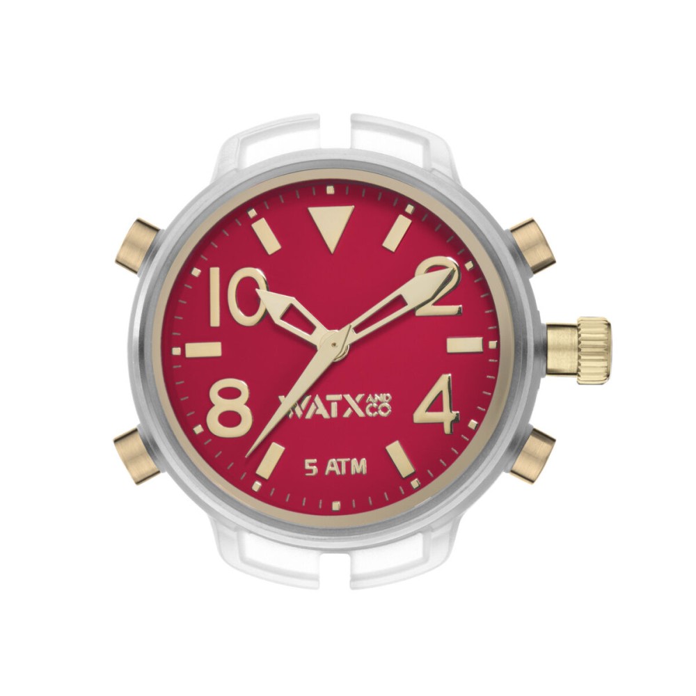 Unisex Watch Watx & Colors RWA3723 Red (Ø 49 mm)