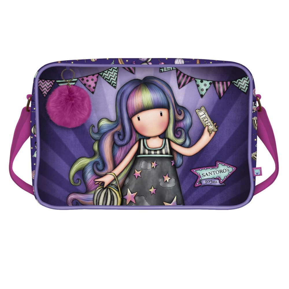 Cartable d'école Gorjuss Up and away Violet (35 x 26.5 x 10.5 cm)