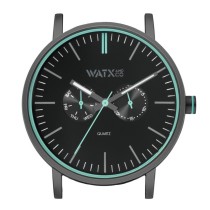 Unisex-Uhr Watx & Colors WXCA2718 Schwarz (Ø 44 mm)