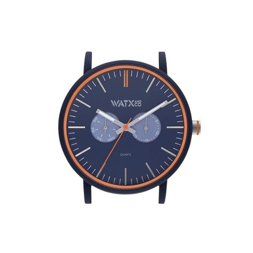 Unisex-Uhr Watx & Colors WXCA2715 Blau (Ø 44 mm)