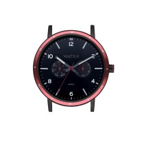 Unisex-Uhr Watx & Colors WXCA2719 Schwarz (Ø 44 mm)