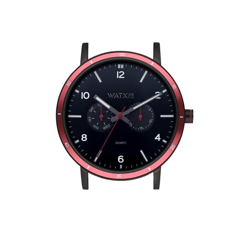 Unisex Watch Watx & Colors WXCA2719 Black (Ø 44 mm)