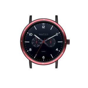 Unisex Watch Watx & Colors WXCA2719 Black (Ø 44 mm)