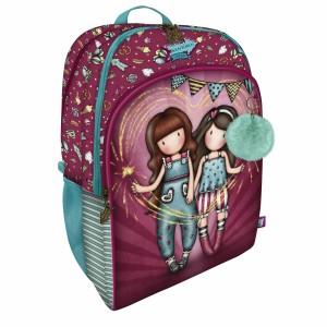 Schulrucksack Gorjuss Fireworks Granatrot 34.5 x 43.5 x 22 cm