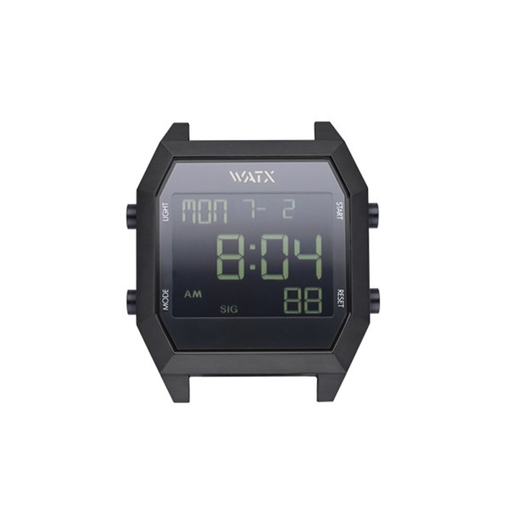 Unisex-Uhr Watx & Colors WXCA4102 Schwarz (Ø 40 mm)