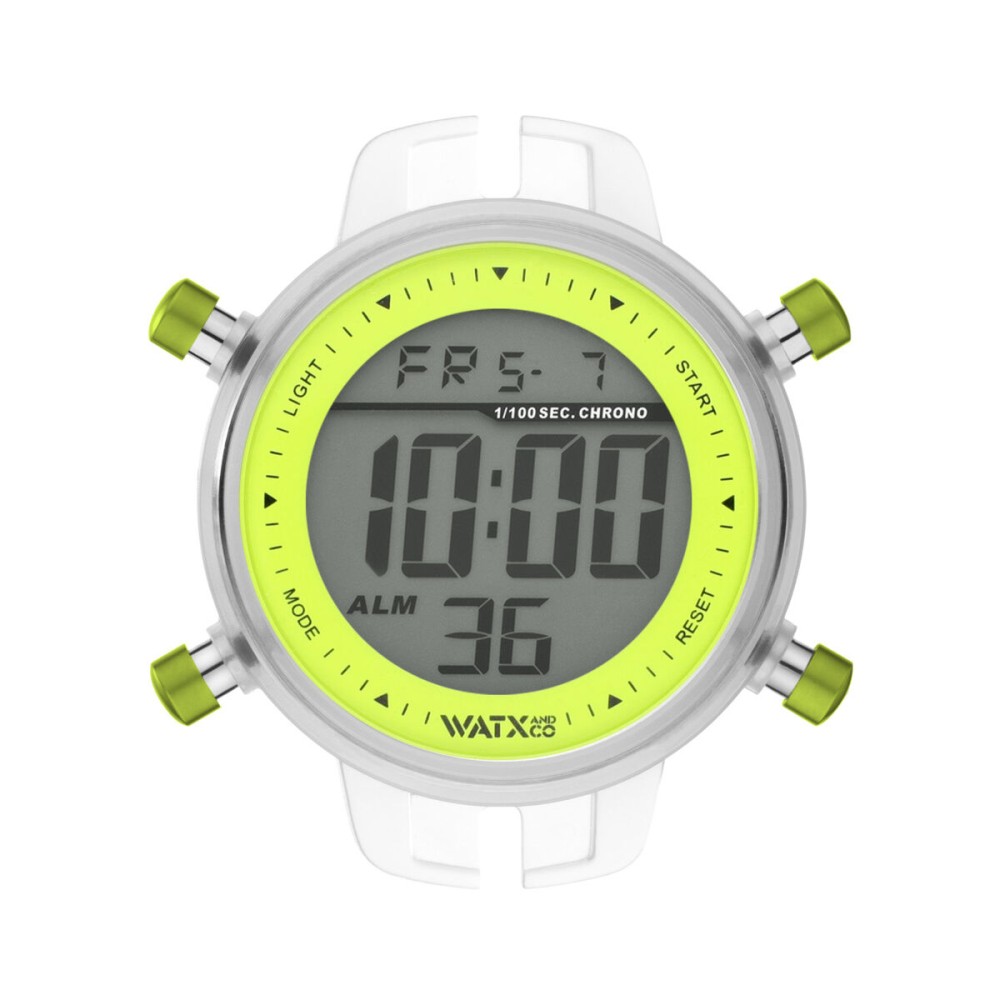 Unisex Watch Watx & Colors RWA1126 Yellow (Ø 43 mm)